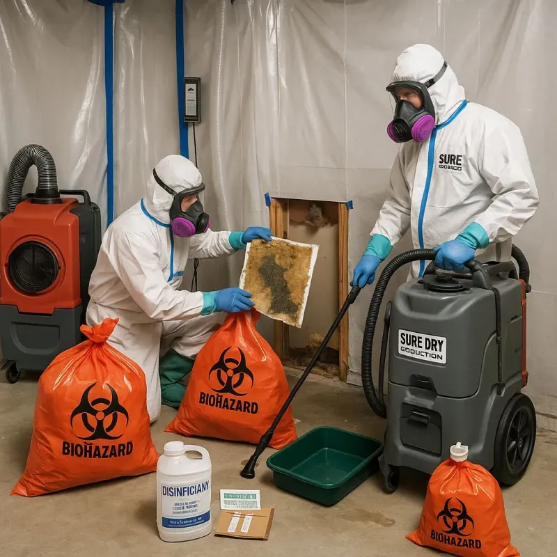 Contaminated Water Handling Protocols process in New Whiteland, IN
